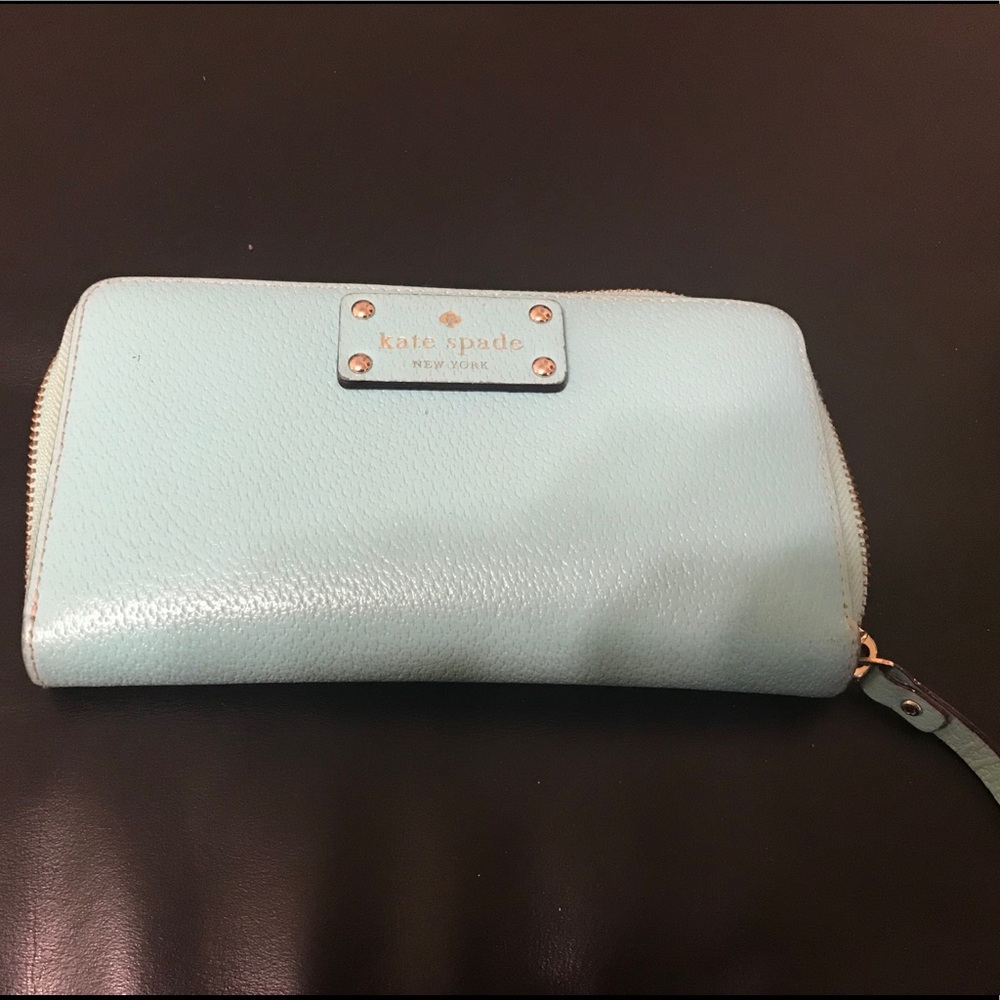 Kate Spade Aqua ZIP Wallet
